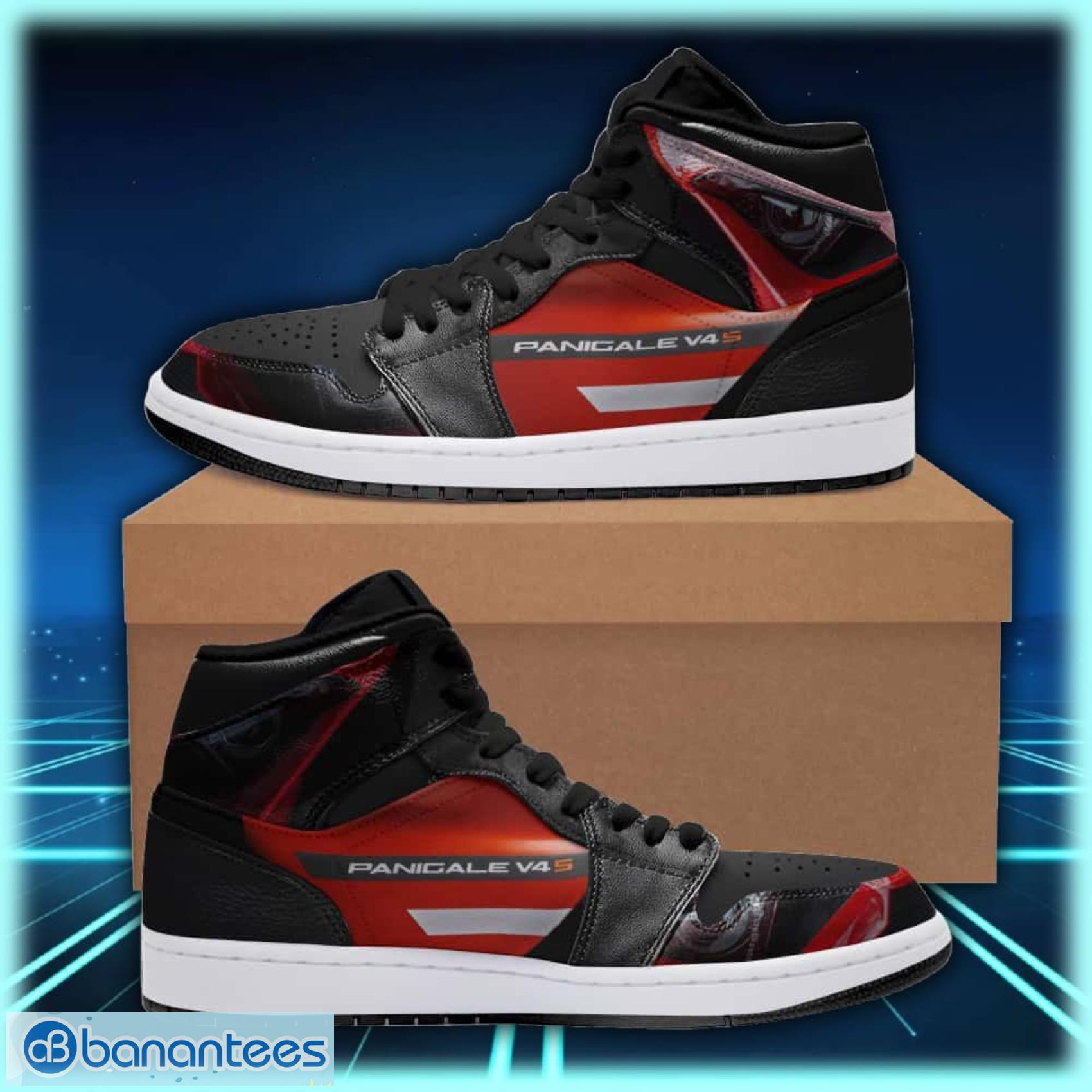 ducati panigale v4 s gp corse air jordan shoes sport custom sneakers image Ducati Panigale V4 S Gp Corse Air Jordan Shoes Sport Custom Sneakers Product Photo 1