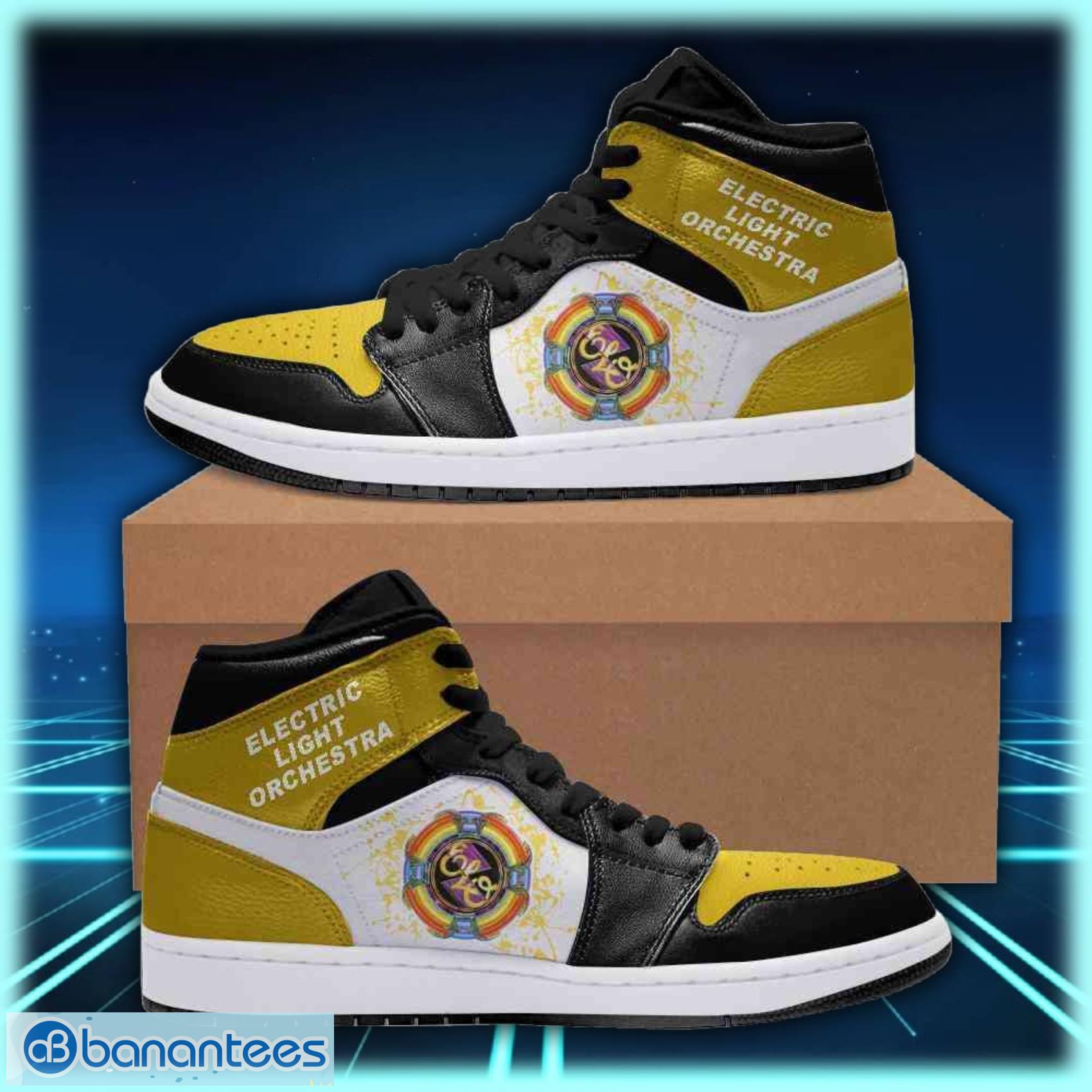 electric light orchestra rock band air jordan shoes sport custom sneakers image Electric Light Orchestra Rock Band Air Jordan Shoes Sport Custom Sneakers Product Photo 1