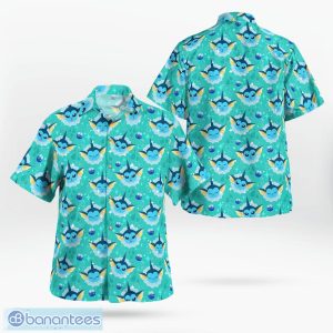 Vaporeon Pokemon Set Hawaiian Shirt And Short Gift For Fans - Vaporeon Pokemon Hawaiian Shirt_1