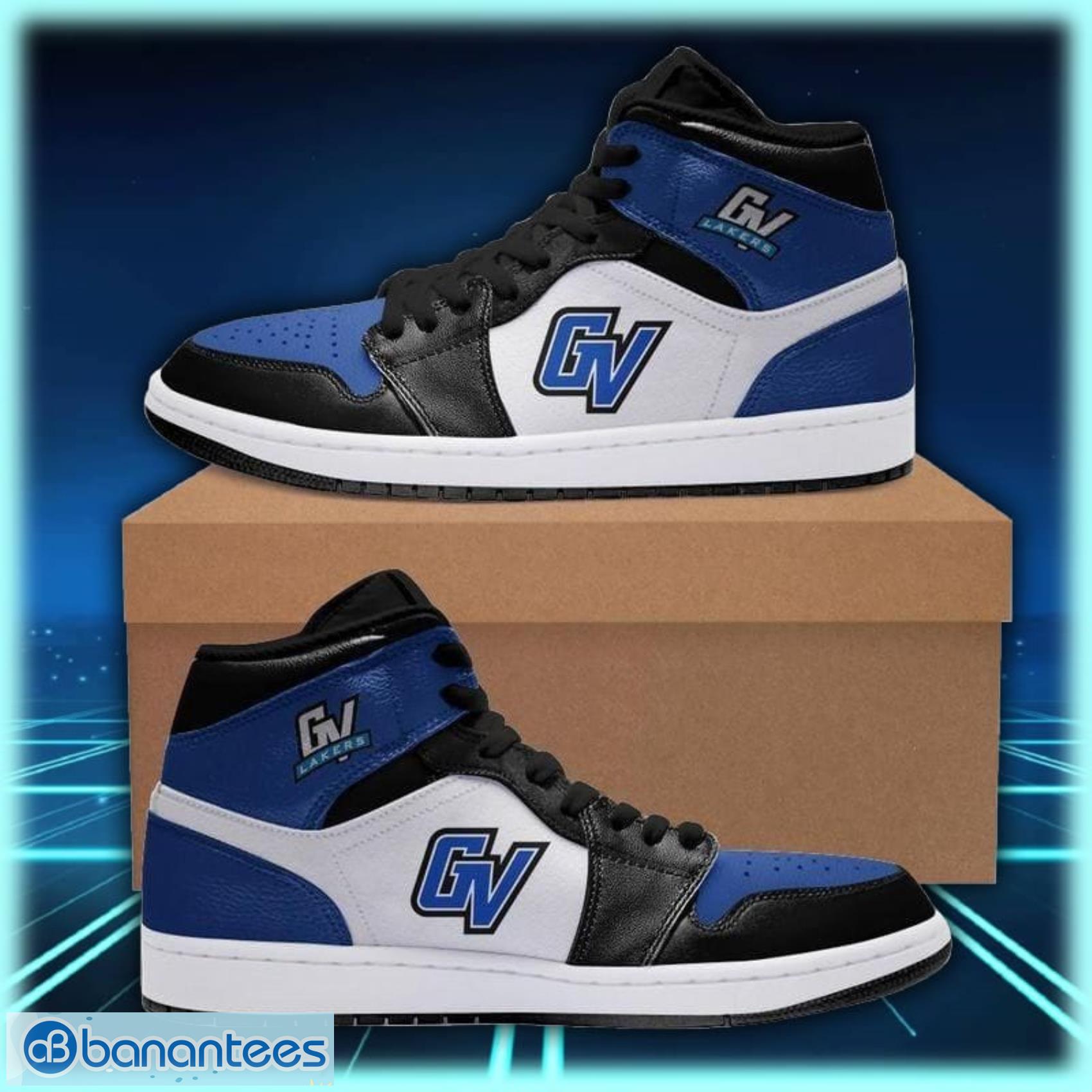 Grand Valley State Lakers Air Jordan Shoes Sport Custom Sneakers Product Photo 1