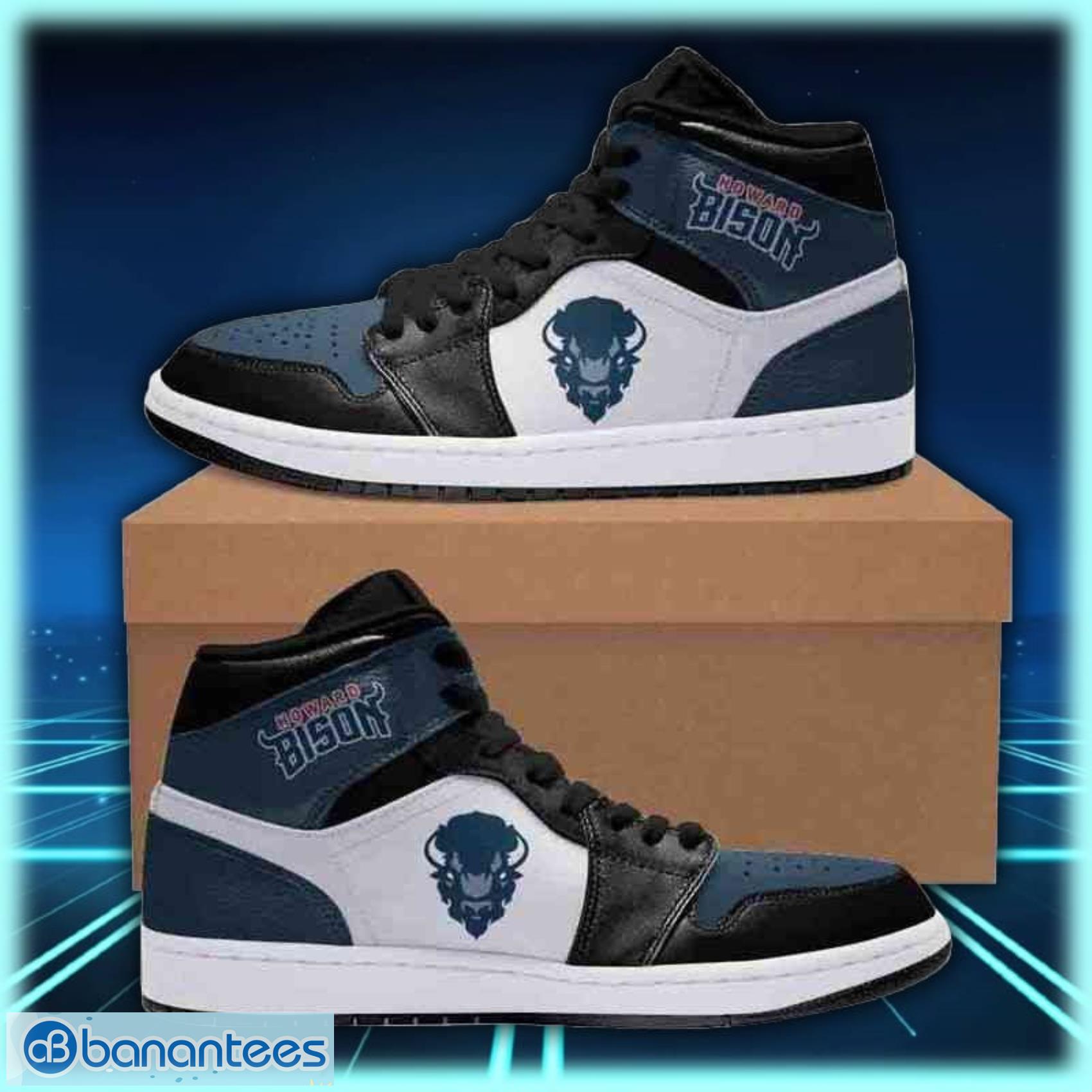 Howard Bison Air Jordan Shoes Sport Custom Sneakers Product Photo 1