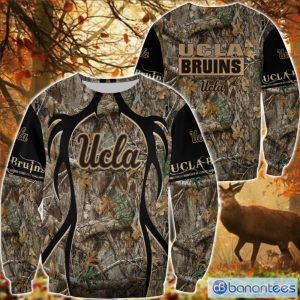 NCAA UCLA Bruins T-Shirt Hoodie Sweatshirt Father's Day Gift Camo Hunting Perfect Gift Product Photo 3