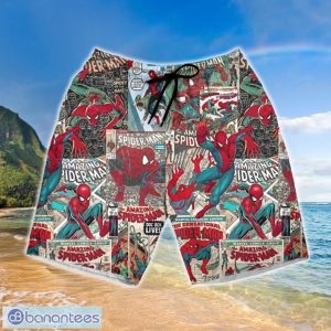 hysefuee spider man hawaiian shirt and short 2 300x300 image Spider-Man Hawaiian Shirt And Short Product Photo 3