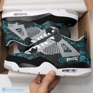 Philadelphia Eagles Air Jordan 4 sneakers Identifier For Men Women Fans - Philadelphia Eagles Air Jordan 4 Sneaker BG217_1