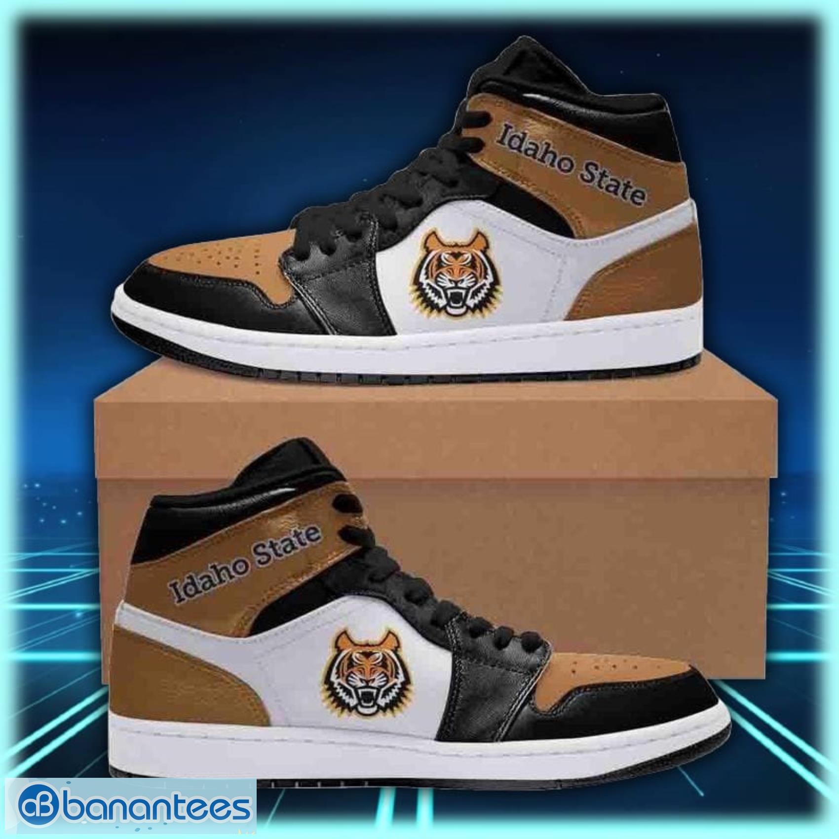 Idaho State Bengals 2 Air Jordan Shoes Sport Custom Sneakers Product Photo 1