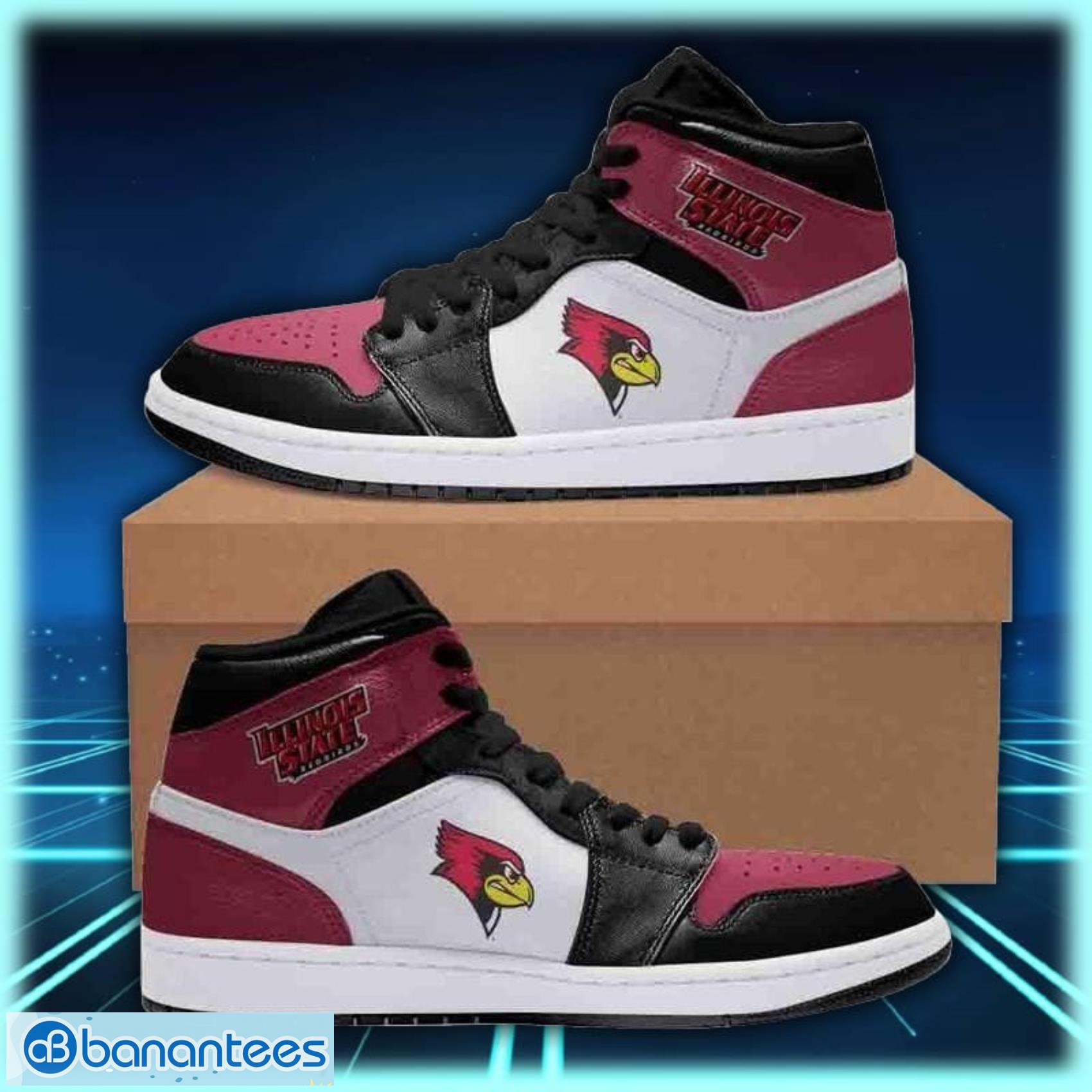 Illinois State Redbirds 2 Air Jordan Shoes Sport Custom Sneakers Product Photo 1