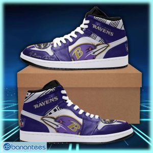 Baltimore Ravens 2 Air Jordan Shoes Sport Custom Sneakers Product Photo 1