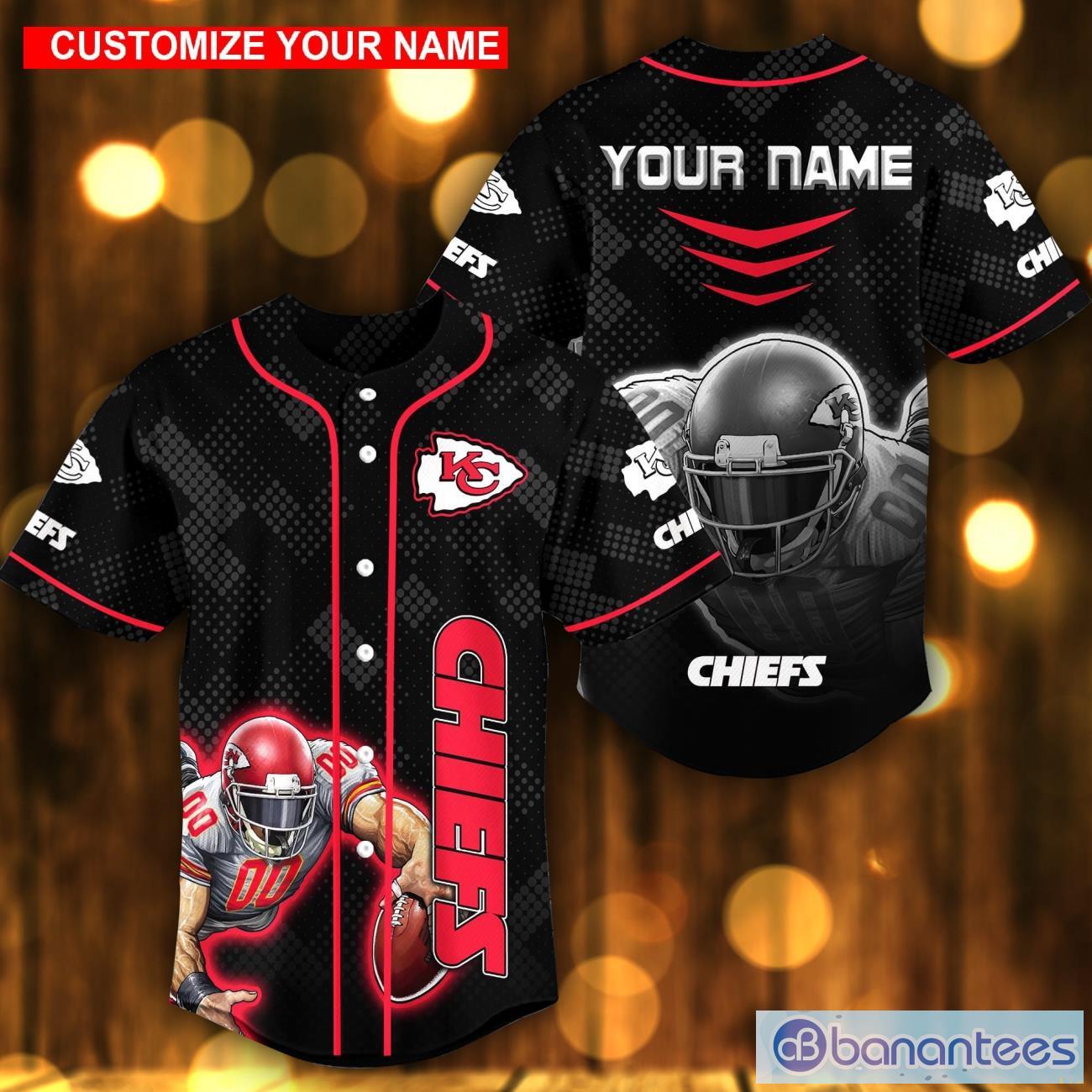 Kc chiefs best sale baseball jersey