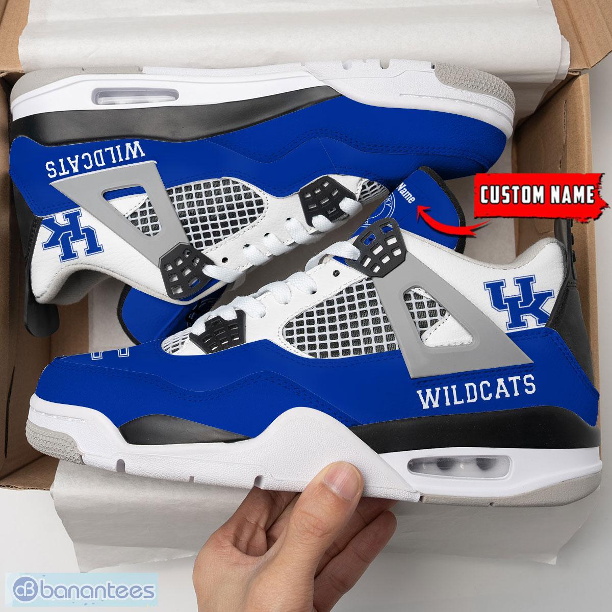 kentucky wildcats personalized air jordan 4 sneakers identifier for men women fans image Kentucky Wildcats Personalized Air Jordan 4 sneakers Identifier For Men Women Fans - Kentucky Wildcats Personalized Air Jordan 4 Sneaker_1