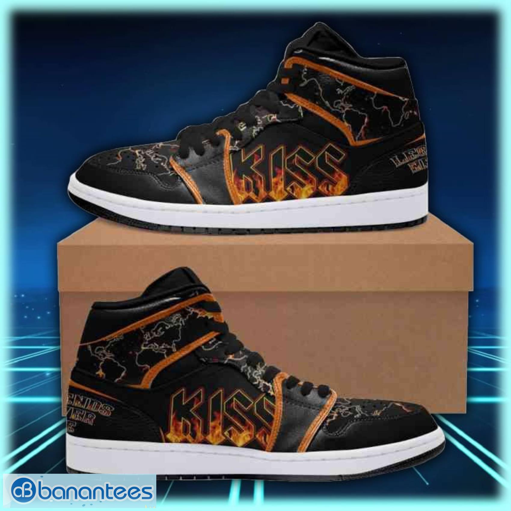 Kiss Legend Air Jordan Shoes Sport Custom Sneakers Product Photo 1