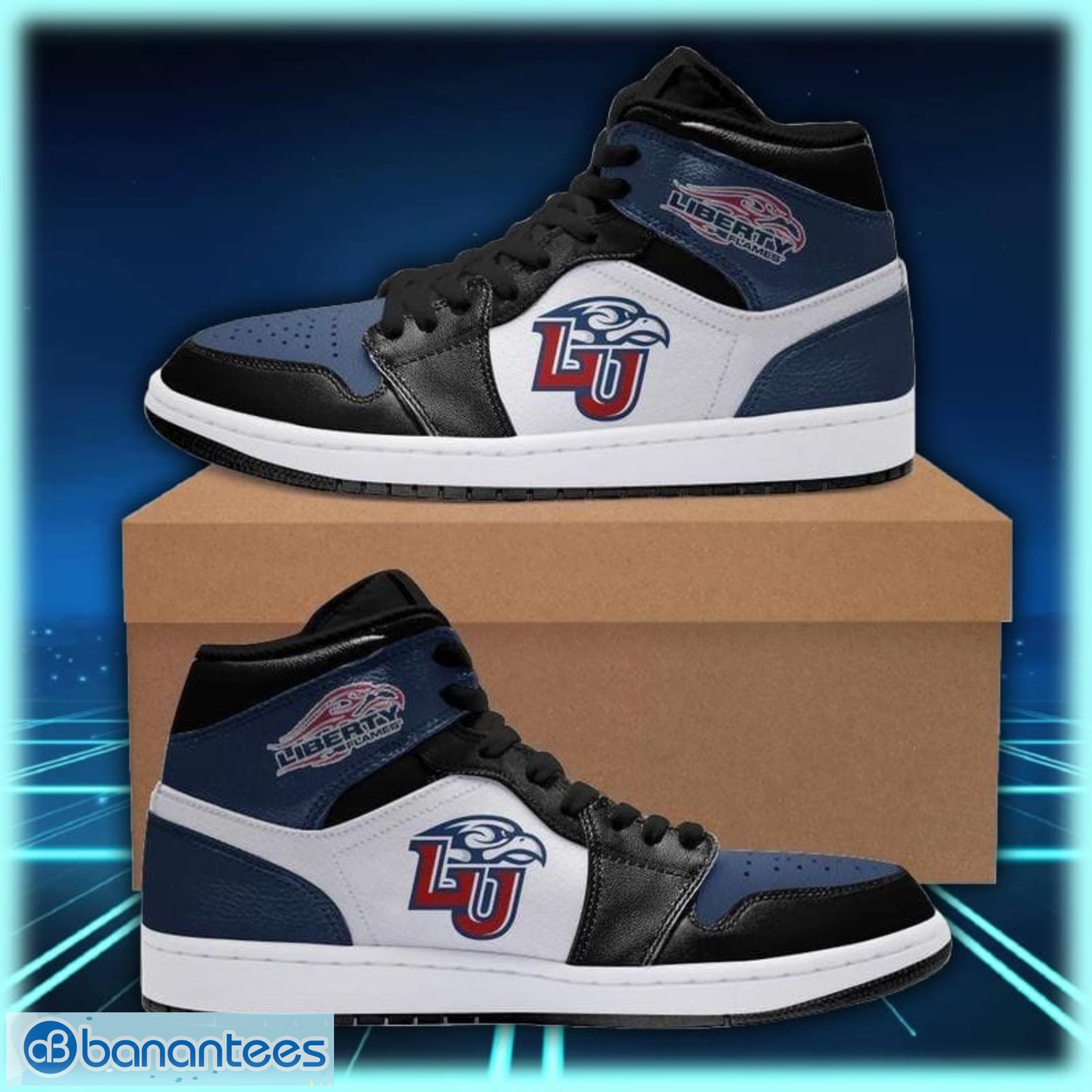 Liberty University Flames Air Jordan Shoes Sport Custom Sneakers Product Photo 1