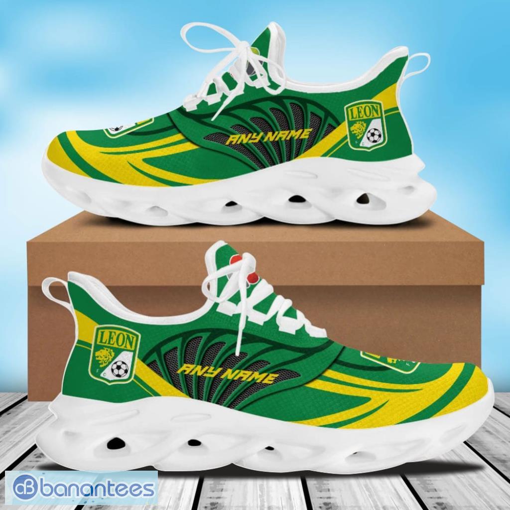 Liga Mx Club Leon Max Soul Shoes Special Material Border - Banantees