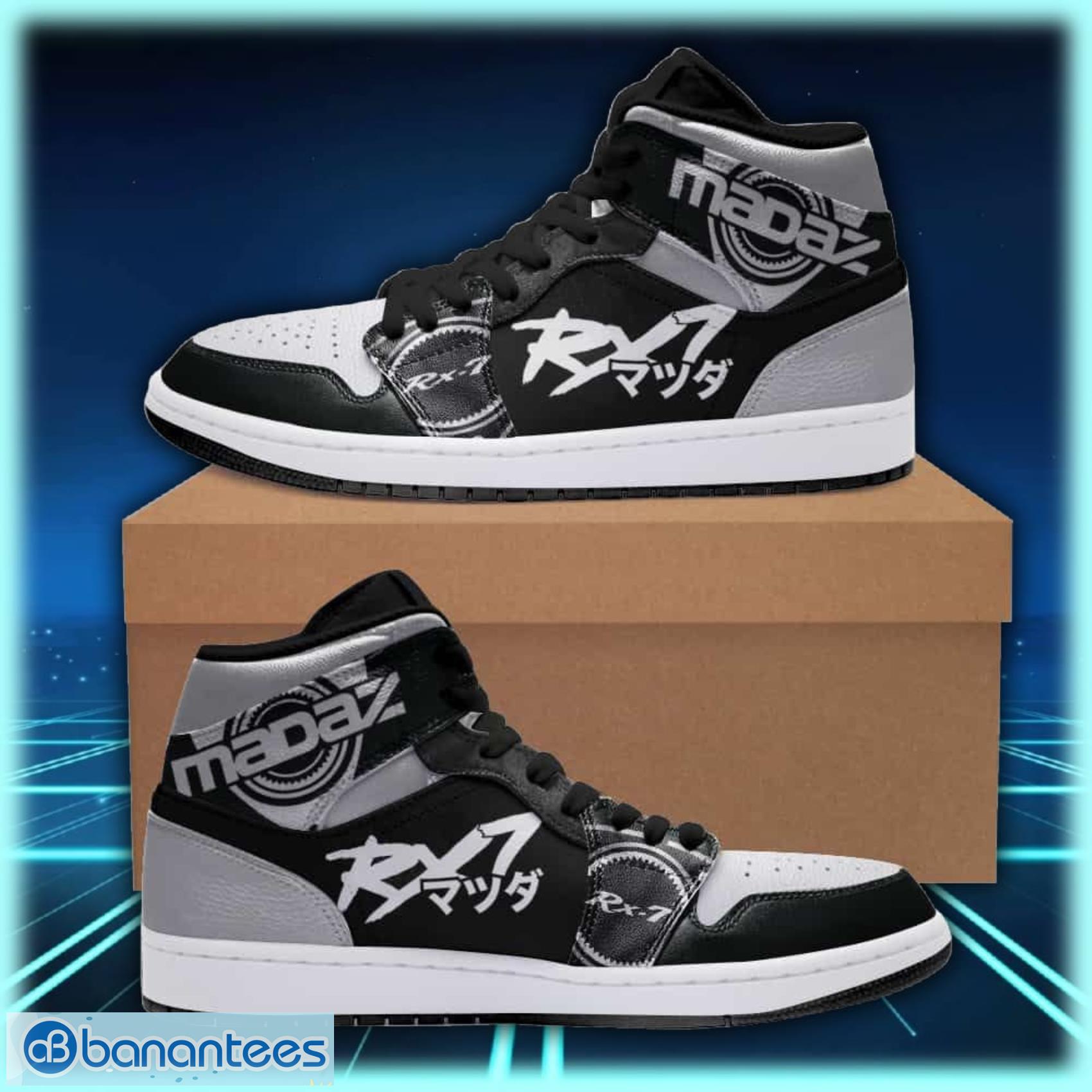 mazda rx7 02 air jordan shoes sport custom sneakers image Mazda Rx7 02 Air Jordan Shoes Sport Custom Sneakers Product Photo 1