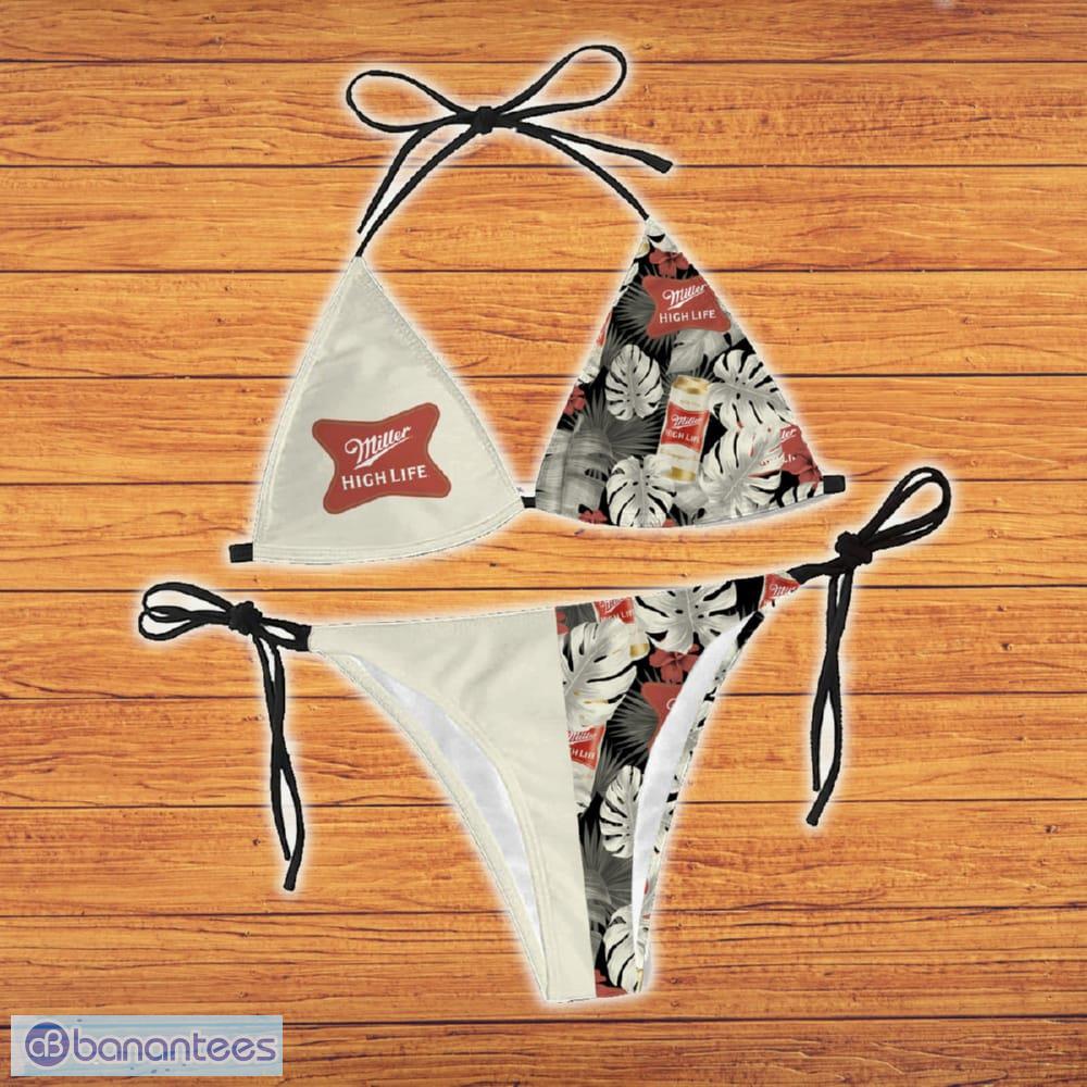 Miller High Life String Bikini Gift Women Beach Summer - Banantees