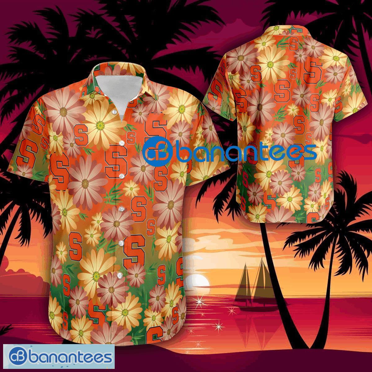 NCAA Ohio State Buckeyes Flower Hawaiian Shirt Outfit 3D Shirt