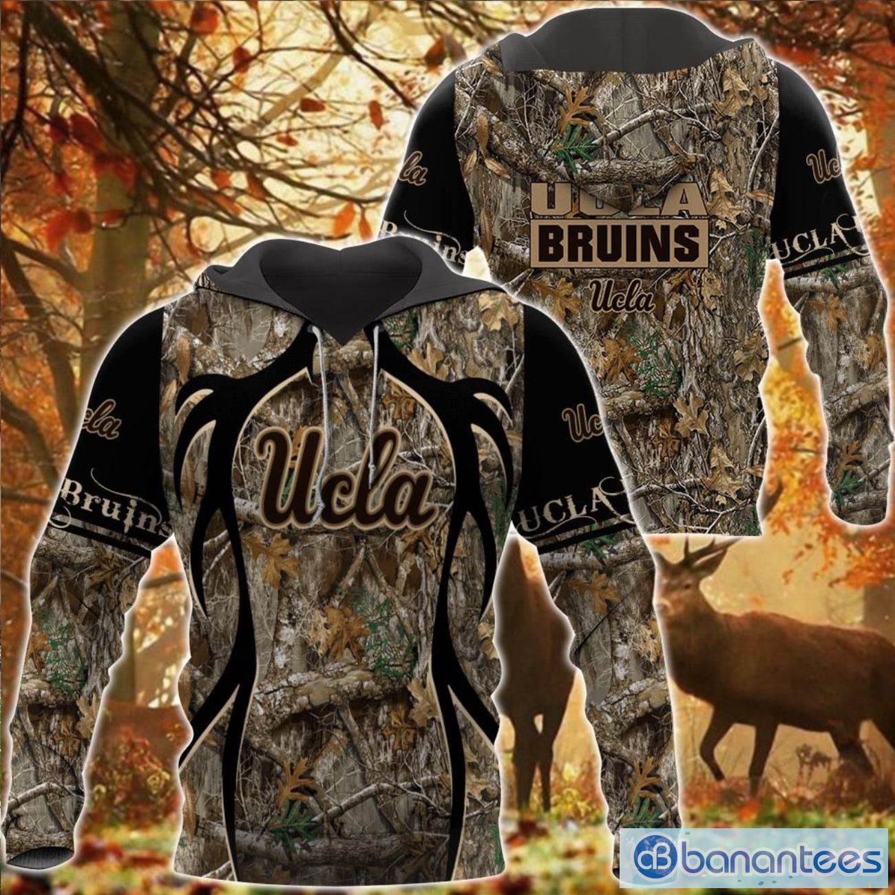 ncaa ucla bruins t shirt hoodie sweatshirt fathers day gift camo hunting perfect gift image NCAA UCLA Bruins T Shirt Hoodie Sweatshirt Father's Day Gift Camo Hunting Perfect Gift Product Photo