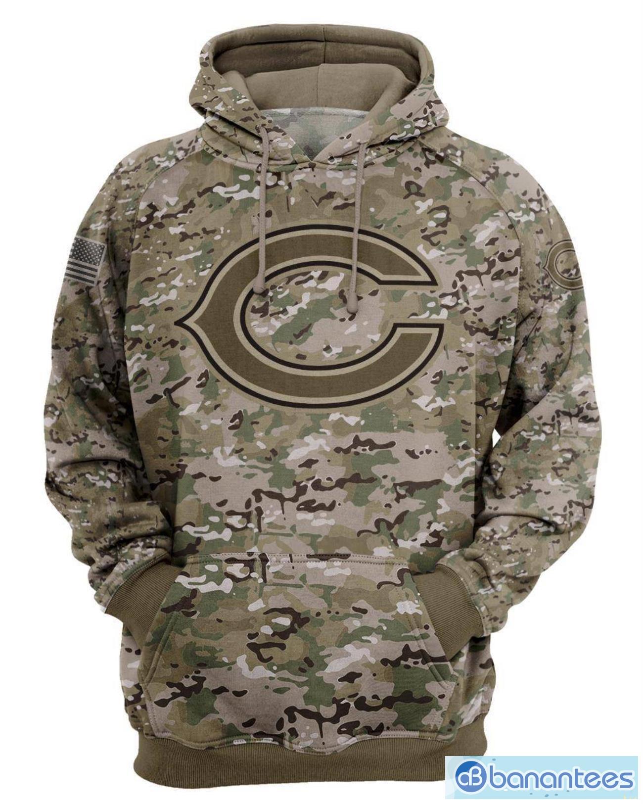 Bears hotsell camo sweatshirt