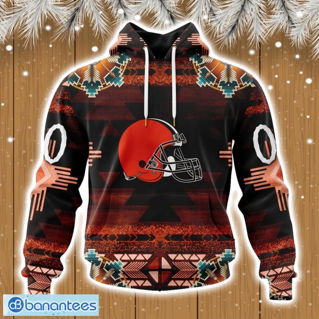 Personalized Cleveland Browns Hoodie 3D USA Flag Unique Cleveland