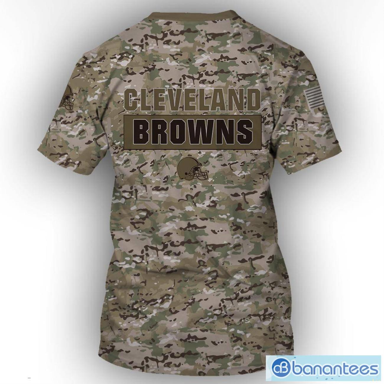 Cleveland browns shop camo shirt