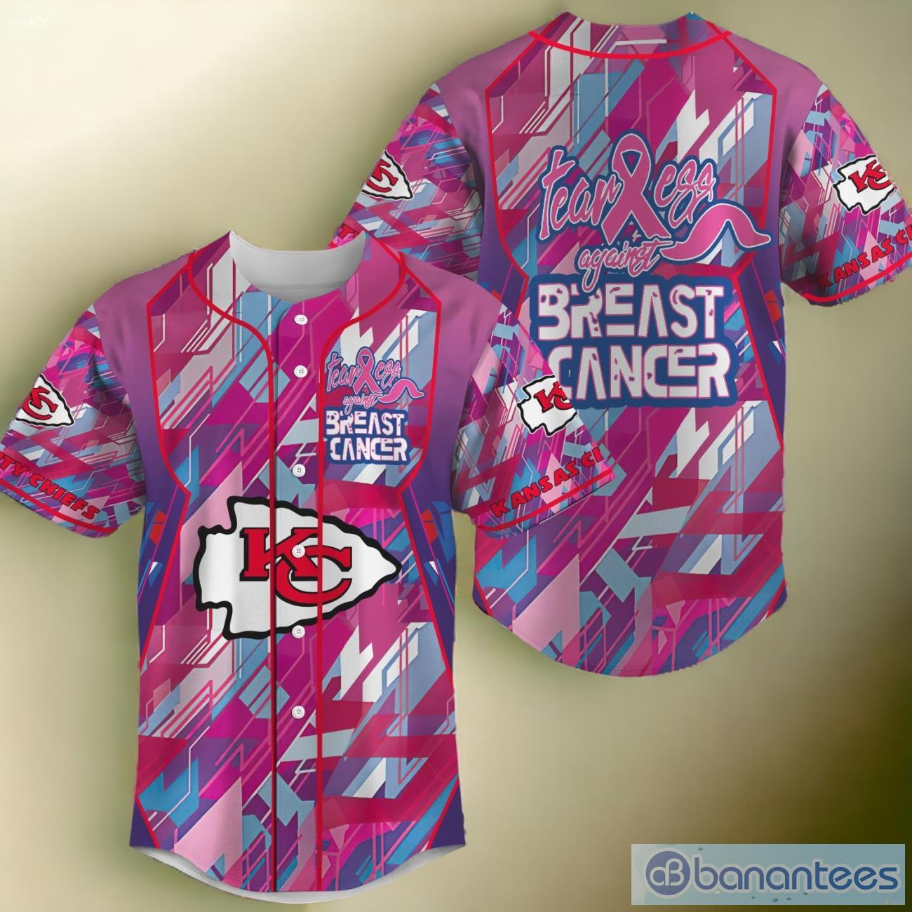 Kansas city chiefs outlet pink jersey