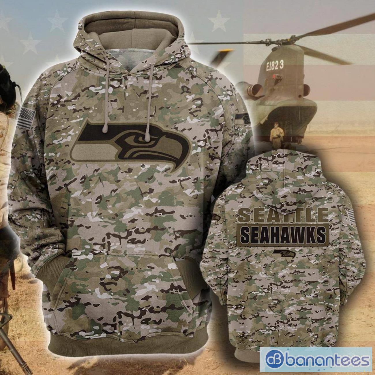 Camo on sale seahawks hoodie