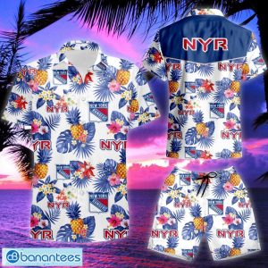 Tropical Fruit New York Rangers Full Printed Hawaiian Shirt And Short Product Photo 1