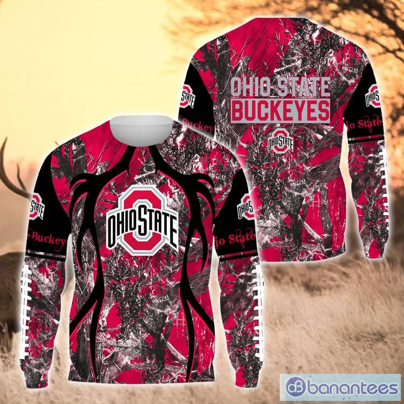 Ohio State Buckeyes T Shirt Hoodie Sweatshirt Zip Hoodie Camo