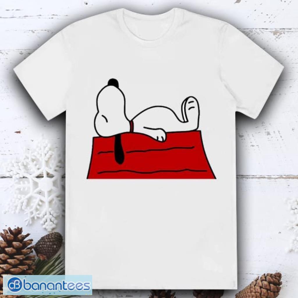 Peanuts Snoopy Sleeping Shirt - Banantees