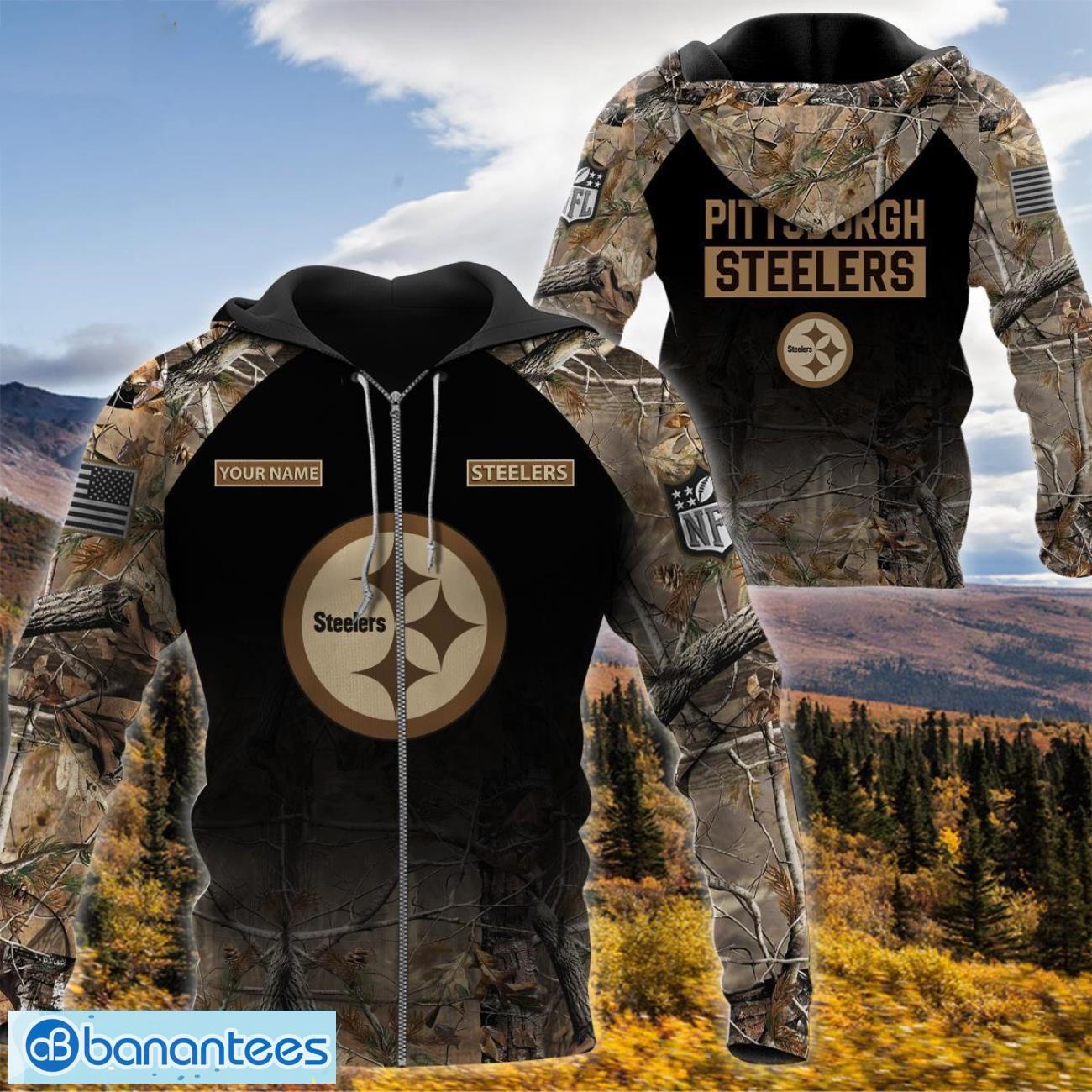 Pittsburgh steelers camo hoodie new arrivals