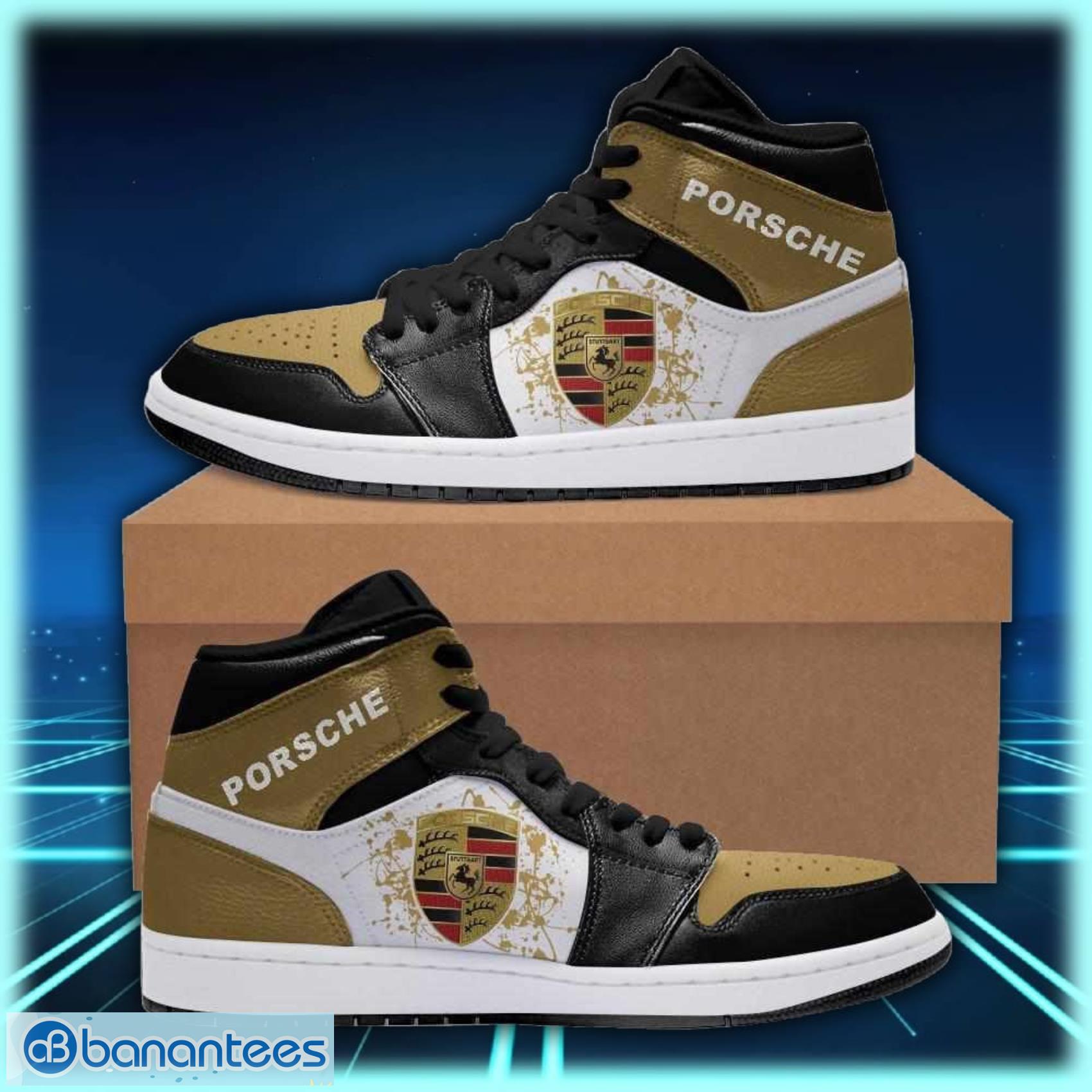 porsche automobile car air jordan shoes sport custom sneakers image Porsche Automobile Car Air Jordan Shoes Sport Custom Sneakers Product Photo 1