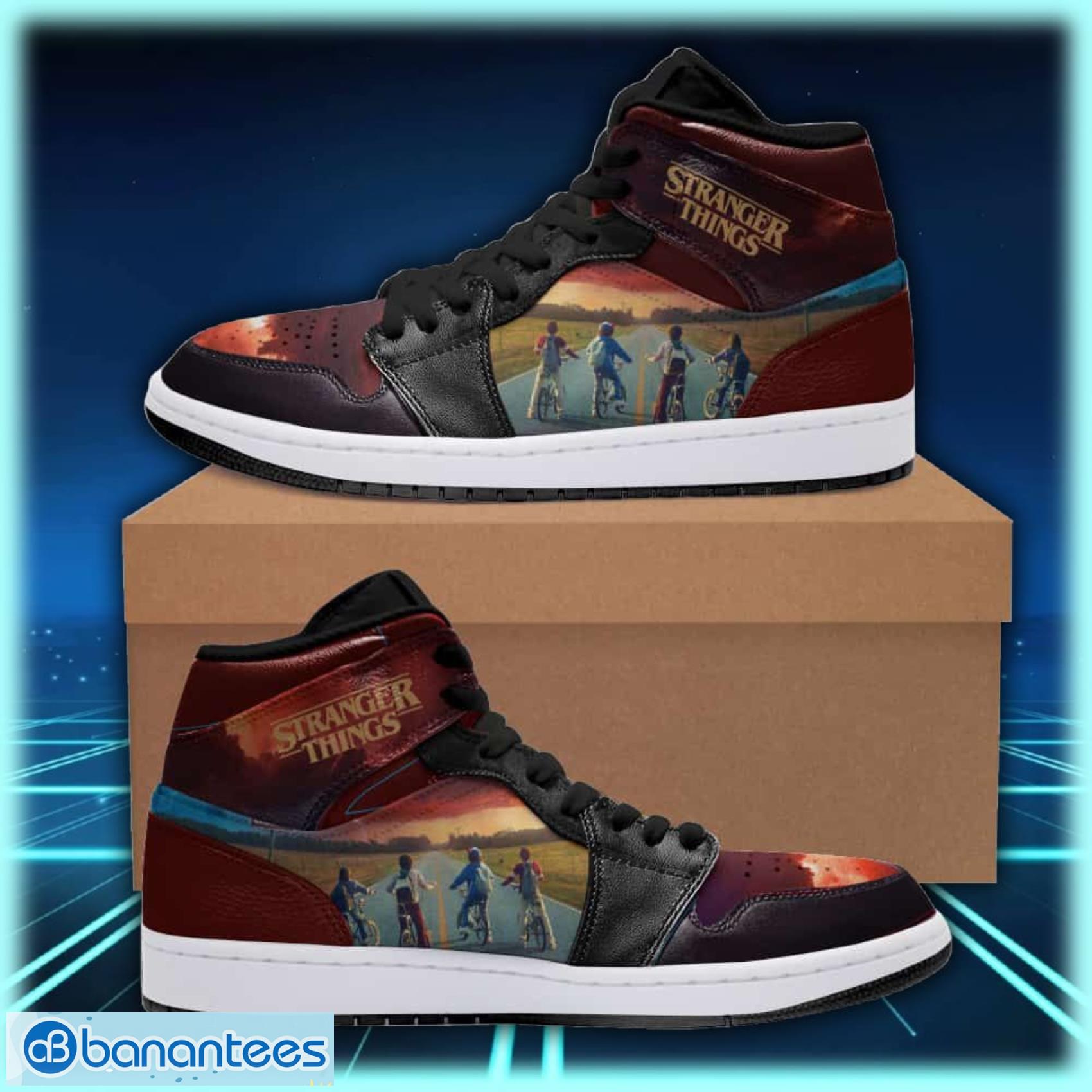stranger 02 air jordan shoes sport custom sneakers image Stranger 02 Air Jordan Shoes Sport Custom Sneakers Product Photo 1