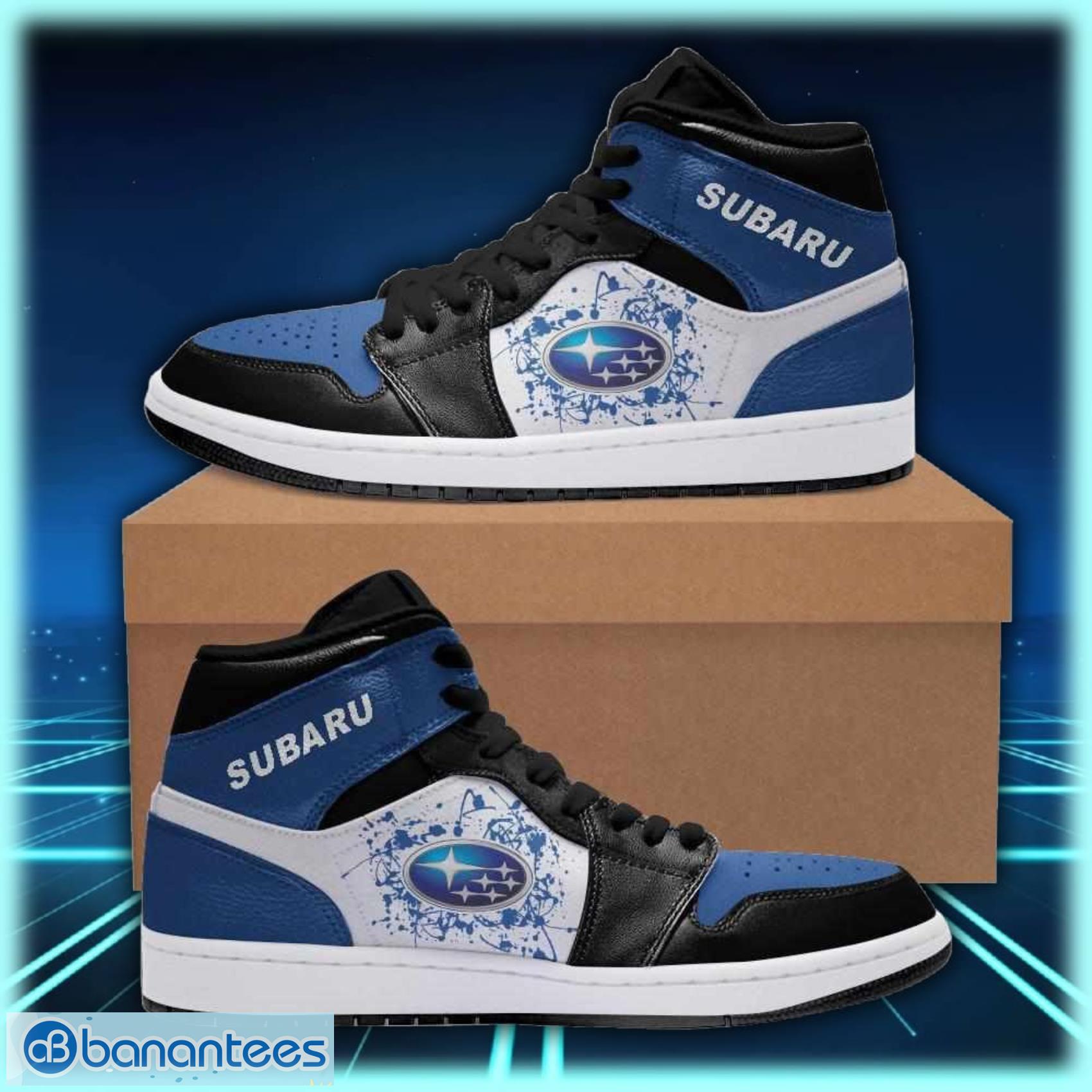subaru automobile car air jordan shoes sport custom sneakers image Subaru Automobile Car Air Jordan Shoes Sport Custom Sneakers Product Photo 1