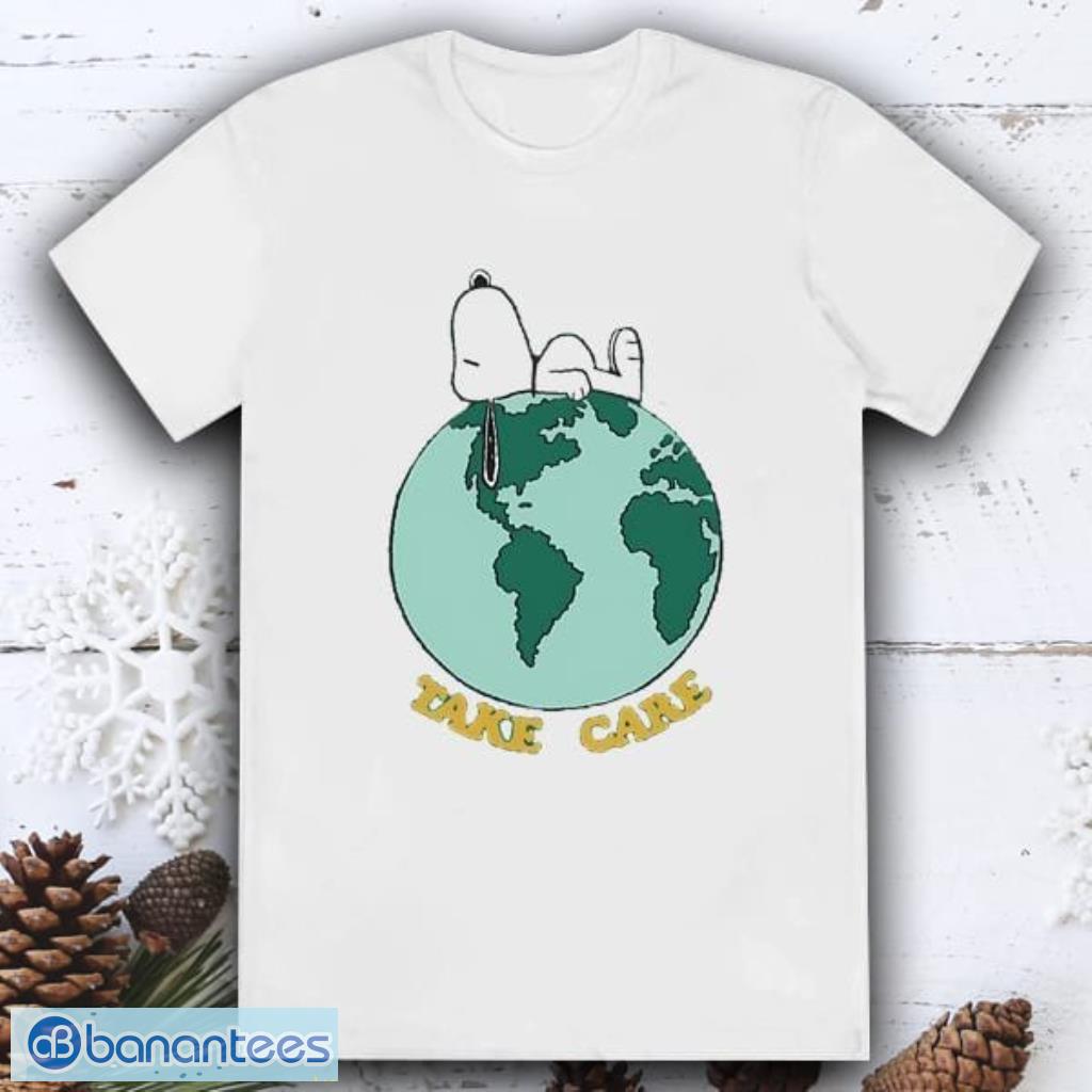 Take Care Earth Snoopy Shirt - Banantees