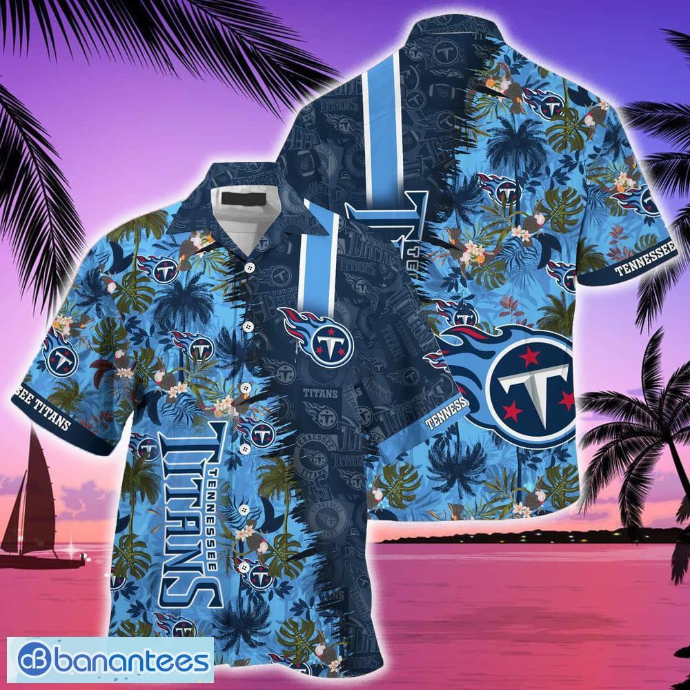 Tennessee Titans NFL Team Football Summer Button Down Hawaiian Shirt For Best Fan Gift Team Beach Holiday - Tennessee Titans NFL Team Football Summer Button Down Hawaiian Shirt For Best Fan Gift Team Beach Holiday