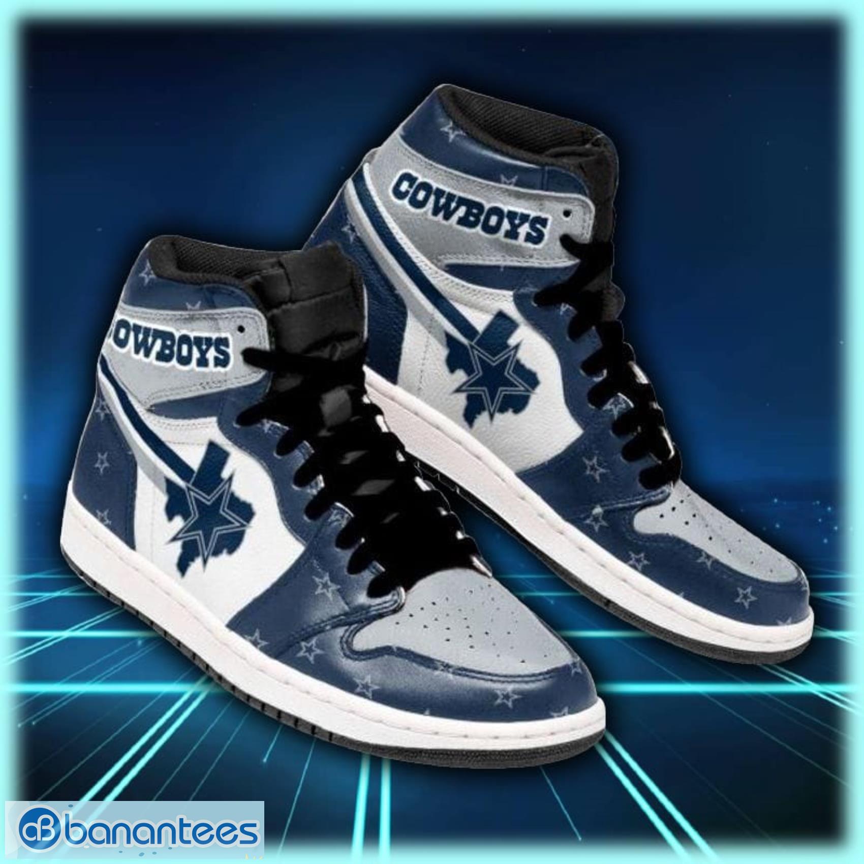 the dallas cowboys rugby air jordan shoes sport custom sneakers image The Dallas Cowboys Rugby Air Jordan Shoes Sport Custom Sneakers Product Photo 1