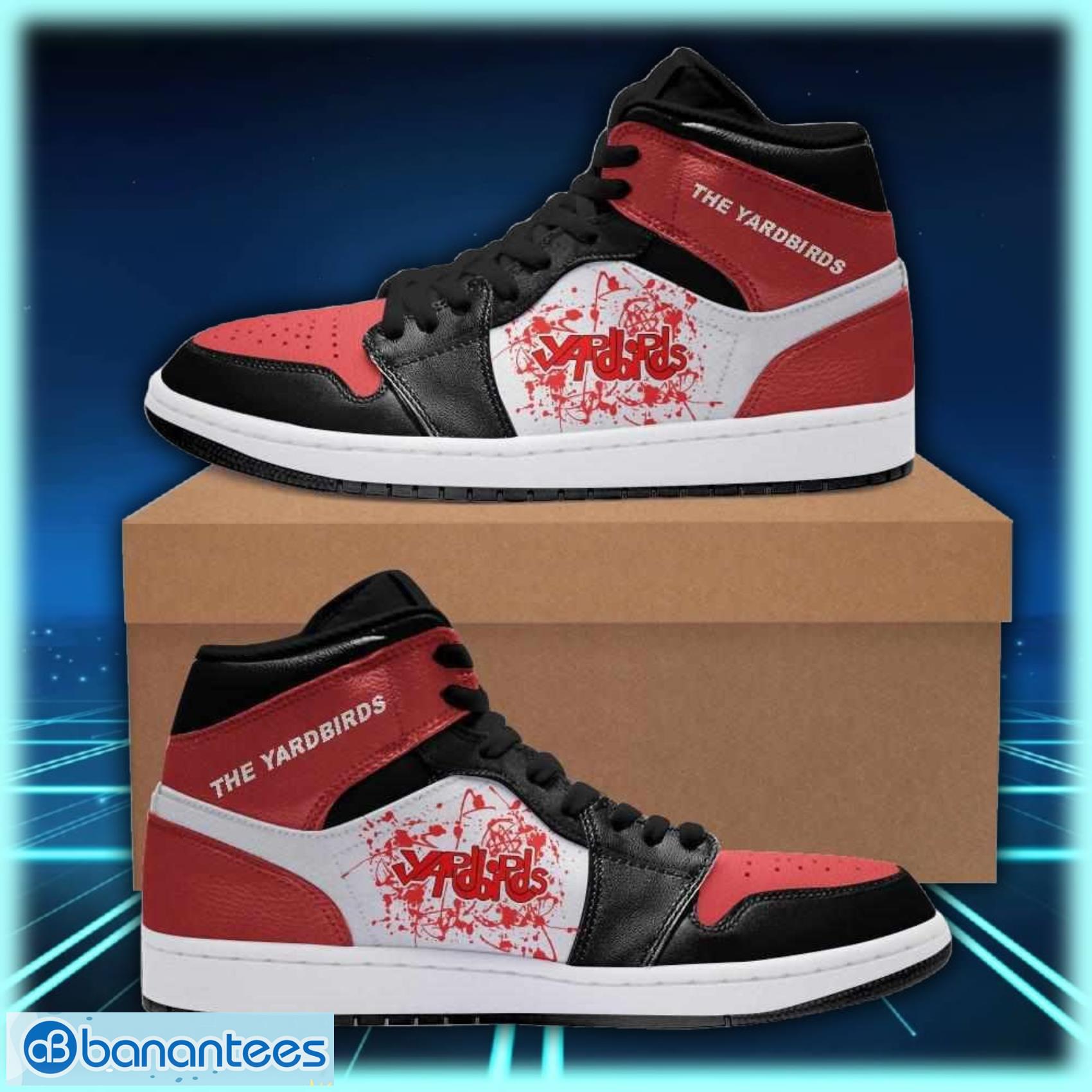 the yardbirds rock band air jordan shoes sport custom sneakers image The Yardbirds Rock Band Air Jordan Shoes Sport Custom Sneakers Product Photo 1