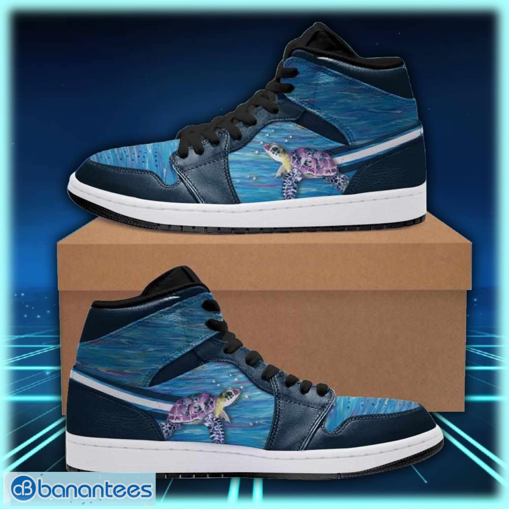 turtle air jordan shoes sport custom sneakers image Turtle Air Jordan Shoes Sport Custom Sneakers Product Photo 1