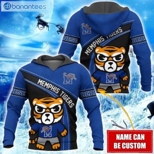 Memphis Tigers NCAA1 Personalized Name 3D All Over Printed Hoodie