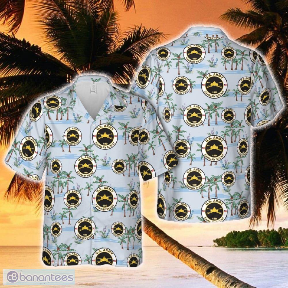 us army 19d cavalry scout hawaiian shirt tropical summer image US Army 19D Cavalry Scout Hawaiian Shirt Tropical Summer - US Army 19D Cavalry Scout Hawaiian Shirt Tropical Summer