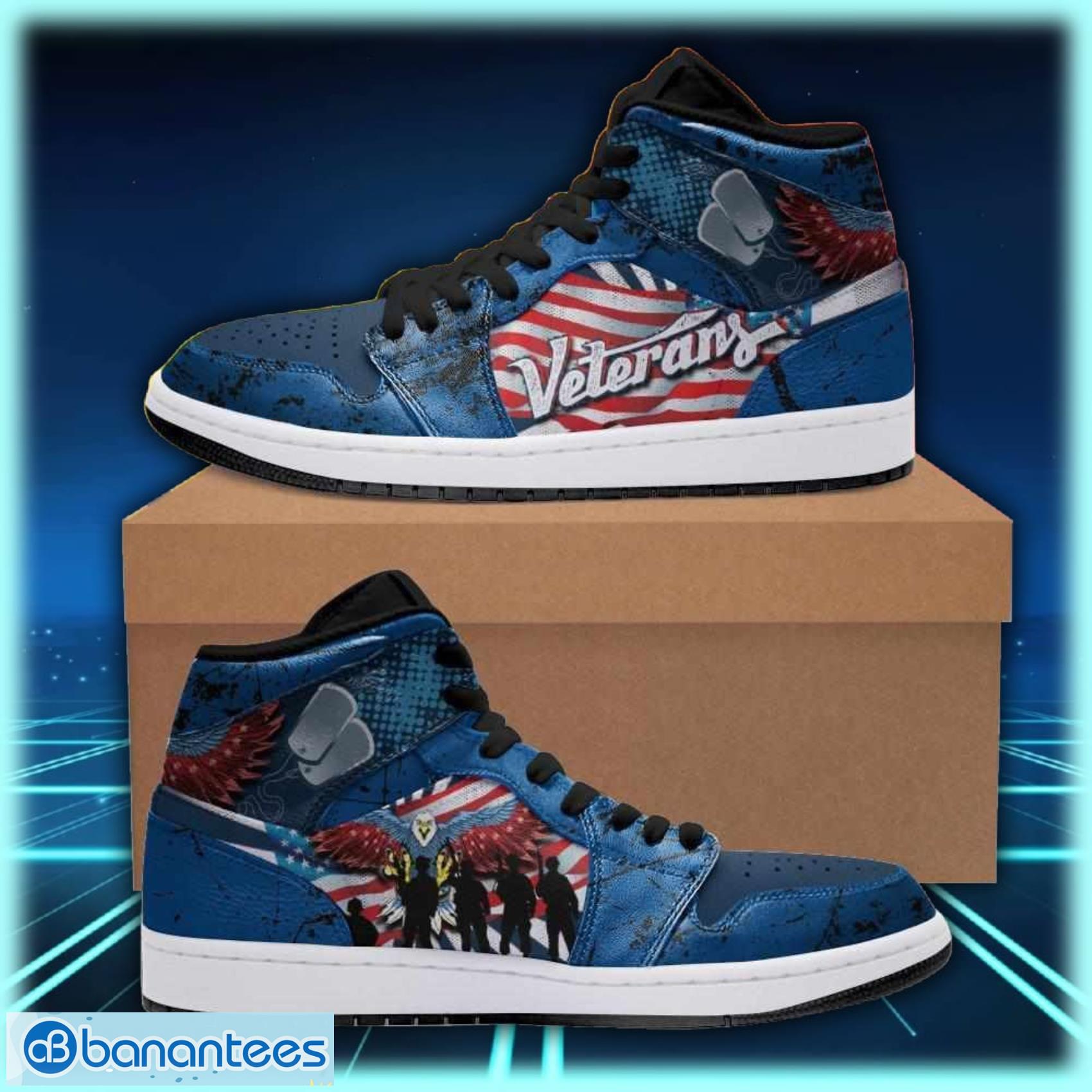 veteran day air jordan shoes sport custom sneakers image Veteran Day Air Jordan Shoes Sport Custom Sneakers Product Photo 1