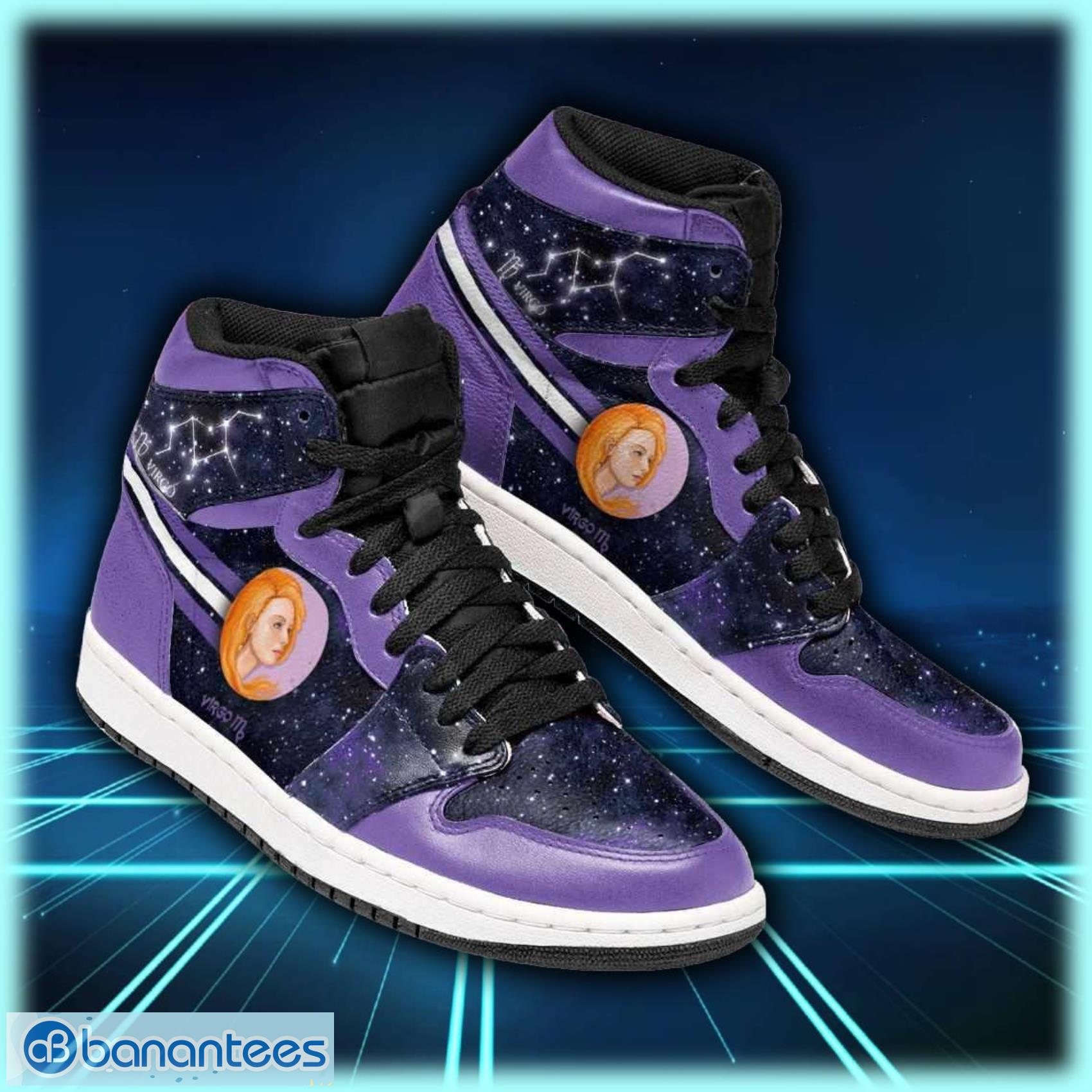 virgo zodiac air jordan shoes sport custom sneakers image Virgo Zodiac Air Jordan Shoes Sport Custom Sneakers Product Photo 1