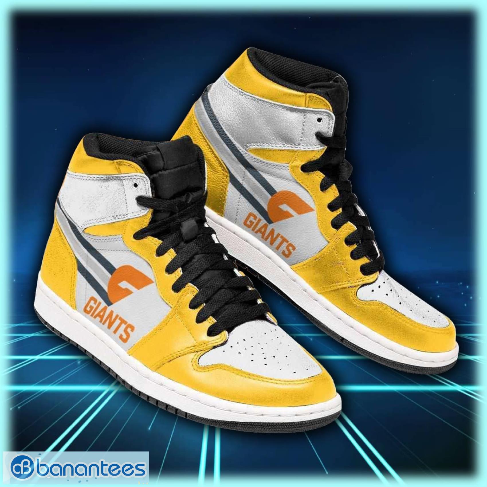 western sydney giants afl air jordan shoes sport custom sneakers image Western Sydney Giants AFL Air Jordan Shoes Sport Custom Sneakers Product Photo 1