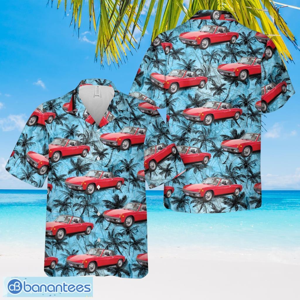 1972 Porsche 914 Targa Coupe Hawaiian Shirt Trend Fashionable Sunny ...