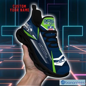 Seattle Seahawks NFL Personalized Shoes Max Soul Sneakers New Sport Gift Product Photo 3