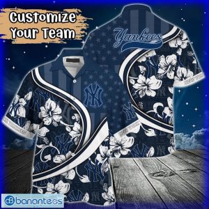 Custom Name or Team Name MLB New York Yankees Hawaiian Shirt 2024 Product Photo 1