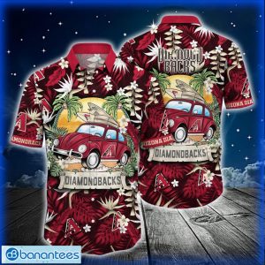 MLB Arizona Diamondbacks Hawaiian Shirt Car And Summer Heatwave Shirt For Fans Product Photo 1