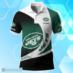 New York Jets Polo Shirt Custom Name Sport 3D Clothings For Fans Product Photo 2