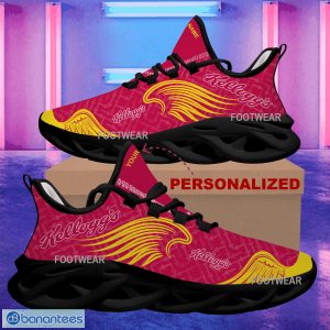 Kellogg’s Brand Logo New Wings Pattern Max Soul Shoes Custom Name Gift Running Sneakers - Kellogg’s Brand Logo New Wings Pattern Max Soul Shoes Custom Name Photo 2