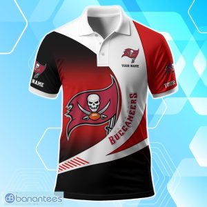Tampa Bay Buccaneers Polo Shirt Custom Name Sport 3D Clothings For Fans Product Photo 2