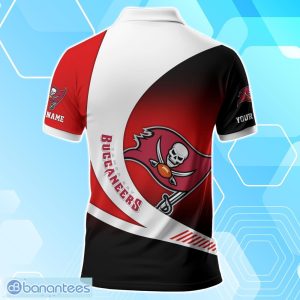 Tampa Bay Buccaneers Polo Shirt Custom Name Sport 3D Clothings For Fans Product Photo 3